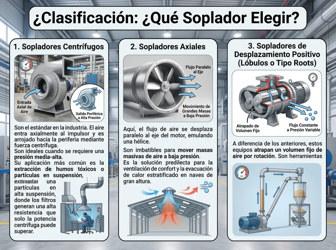 Sopladores Industriales: La Clave de la Eficiencia Operativa en Naves Industriales